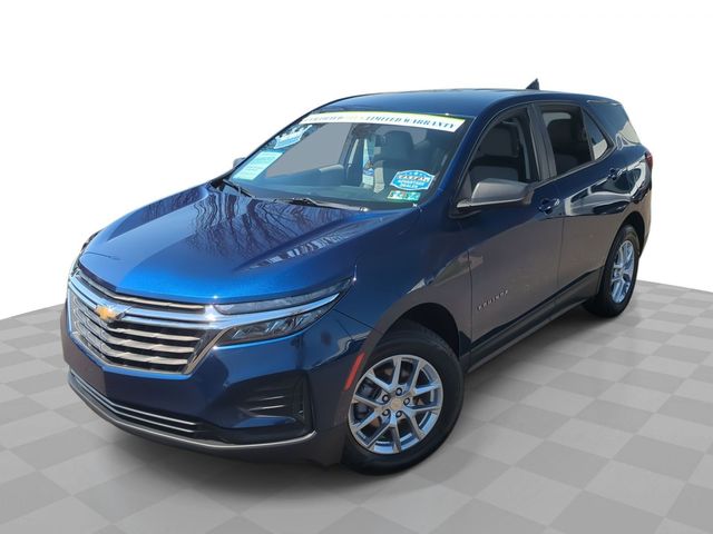 Blue 2023 Chevrolet Equinox LS AWD with 1LS SUV / Crossover Four-Wheel Drive 6-Speed Automatic Overdrive