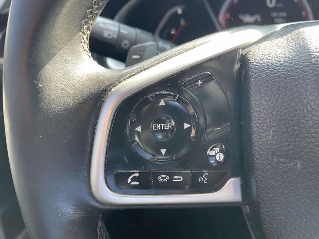 2019 Platinum White Pearl Honda Civic Sport FWD Sedan