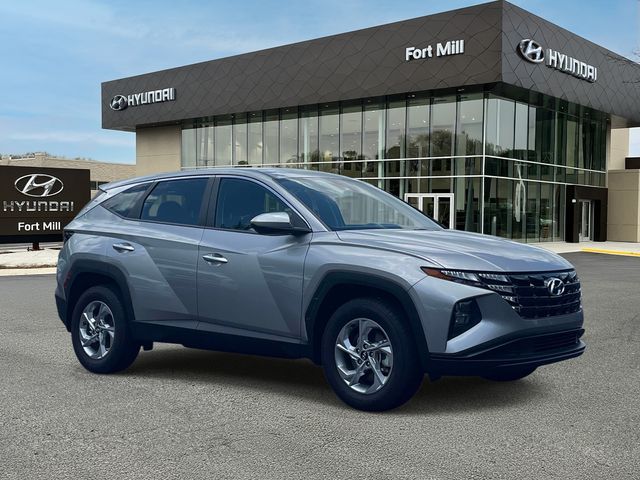 Shimmering Silver 2023 Hyundai Tucson SUV / Crossover All-Wheel Drive 8-Speed Automatic