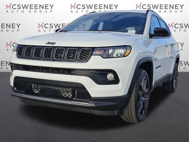 Bright White Clearcoat 2026 Jeep Compass SUV / Crossover Four-Wheel Drive 8-Speed Automatic