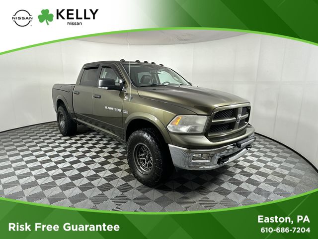 Sagebrush Pearlcoat 2012 RAM 1500 Pickup Truck Four-Wheel Drive 6-Speed Automatic