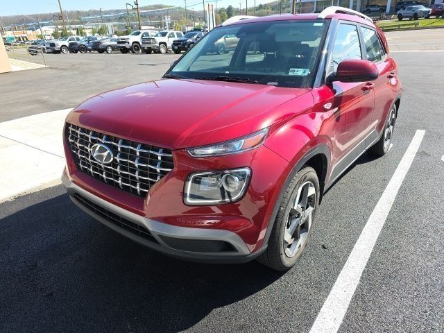 Ultimate Red 2024 Hyundai Venue SEL FWD SUV / Crossover Front-Wheel Drive Continuously Variable Transmission