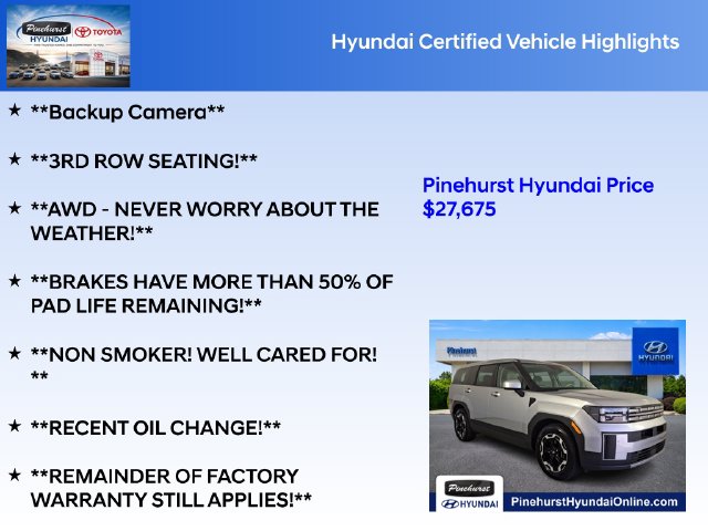 Used 2025 Hyundai Santa Fe SUV