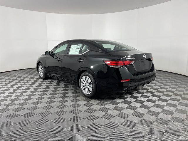 2025 Super Black Nissan Sentra S FWD Sedan