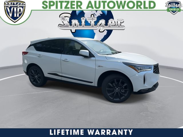 2026 Acura RDX A-Spec Package Silver at Spitzer Acura