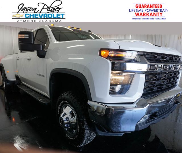 Summit White 2022 Chevrolet Silverado 3500HD Pickup Truck Four-Wheel Drive Automatic