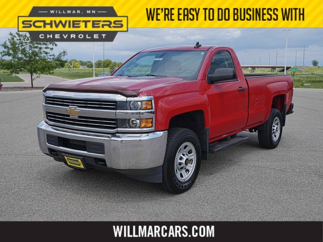 Victory Red 2015 Chevrolet Silverado 2500HD Pickup Truck Four-Wheel Drive 6-Speed Automatic Overdrive