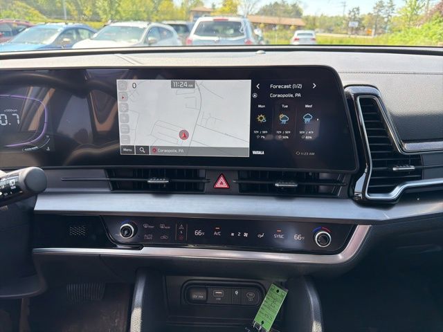2025 Kia Sportage EX White at Rafferty Subaru