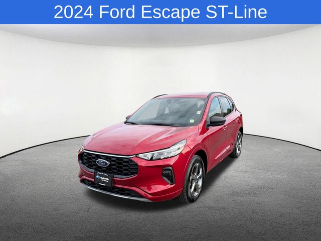 Red Metallic 2024 Ford Escape SUV / Crossover All-Wheel Drive 8-Speed Automatic