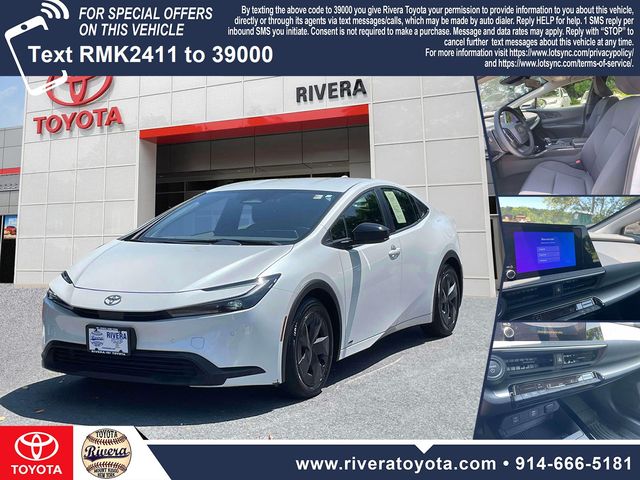 Pearl 2024 Toyota Prius Hatchback All-Wheel Drive Continuously Variable Transmission