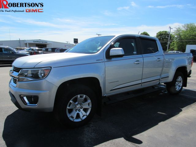 Silver Ice Metallic 2019 Chevrolet Colorado Pickup Truck Four-Wheel Drive 6-Speed Automatic