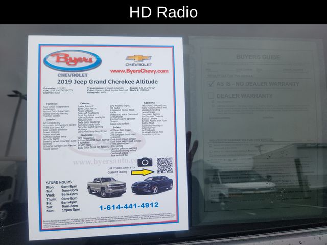 Used 2019 Jeep Grand Cherokee For Sale in Grove City, OH