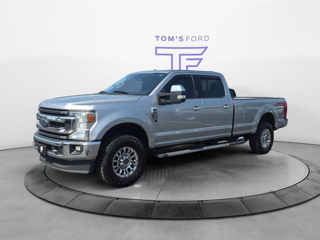 Silver Metallic 2021 Ford F-250 Super Duty Pickup Truck Four-Wheel Drive Automatic