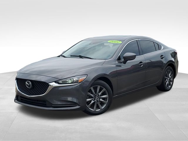 Gray 2021 Mazda MAZDA6 Touring FWD Sedan Front-Wheel Drive 6-Speed Automatic