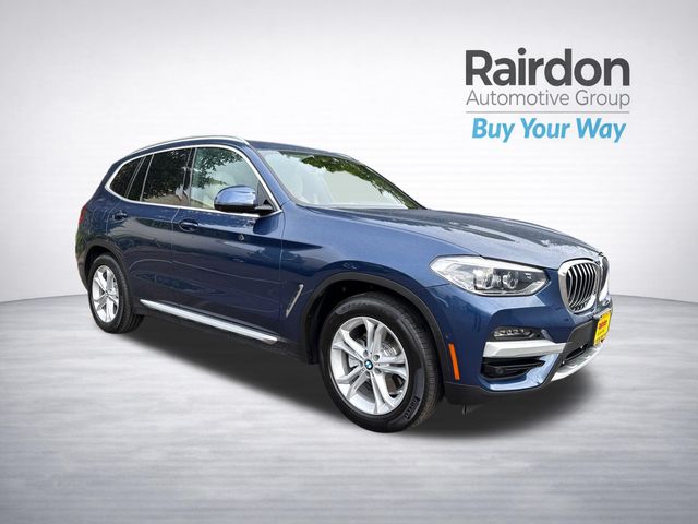 Phytonic Blue Metallic 2021 BMW X3 SUV / Crossover All-Wheel Drive 8-Speed Automatic