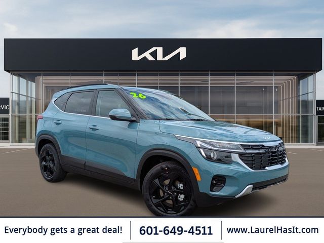 Pluton Blue 2026 Kia Seltos SUV / Crossover Front-Wheel Drive Continuously Variable Transmission