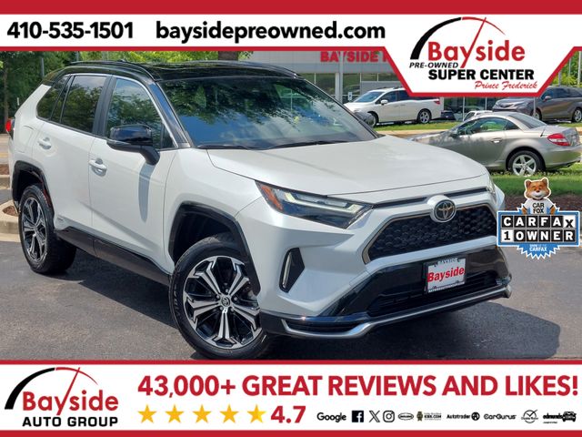 Midnight Black Metallic 2025 Toyota RAV4 Plug-in Hybrid SUV / Crossover All-Wheel Drive Continuously Variable Transmission