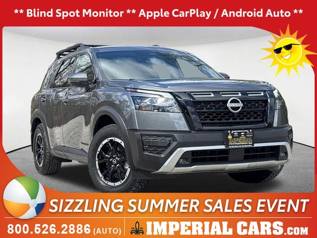 Gray (Gun Metallic) 2024 Nissan Pathfinder SUV / Crossover All-Wheel Drive 9-Speed Automatic