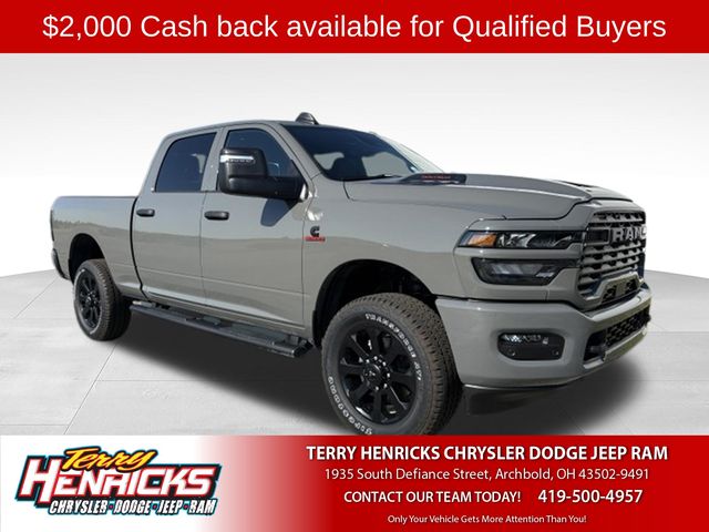 Ceramic Gray Clearcoat 2026 RAM 2500 Pickup Truck Four-Wheel Drive 8-Speed Automatic