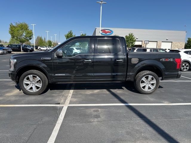 Used 2018 Ford F-150 Platinum with VIN 1FTFW1E16JFE70063 for sale in Grove City, OH