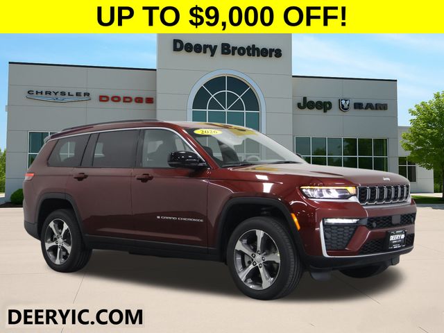 Velvet Red Pearlcoat 2026 Jeep Grand Cherokee L SUV / Crossover Four-Wheel Drive 8-Speed Automatic