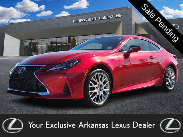 Infrared 2021 Lexus RC 300 AWD Coupe All-Wheel Drive 6-Speed Automatic
