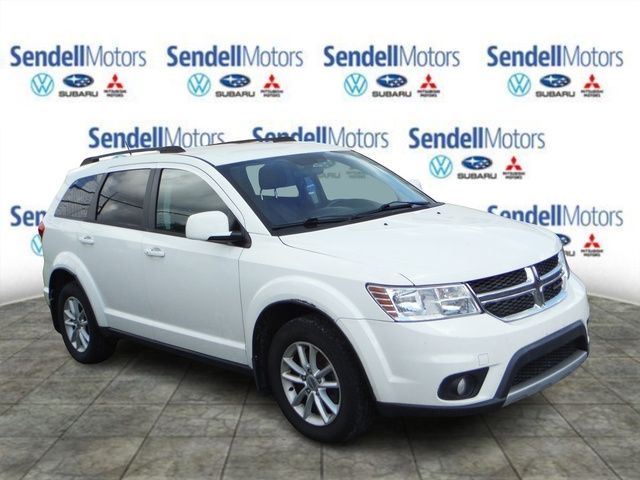 White 2014 Dodge Journey SUV / Crossover All-Wheel Drive 6-Speed Automatic