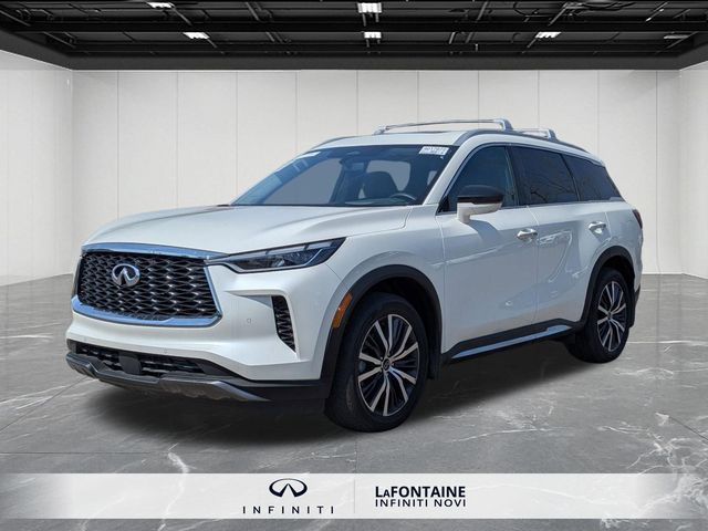 Majestic 2025 INFINITI QX60 Sensory AWD SUV / Crossover All-Wheel Drive 9-Speed Automatic