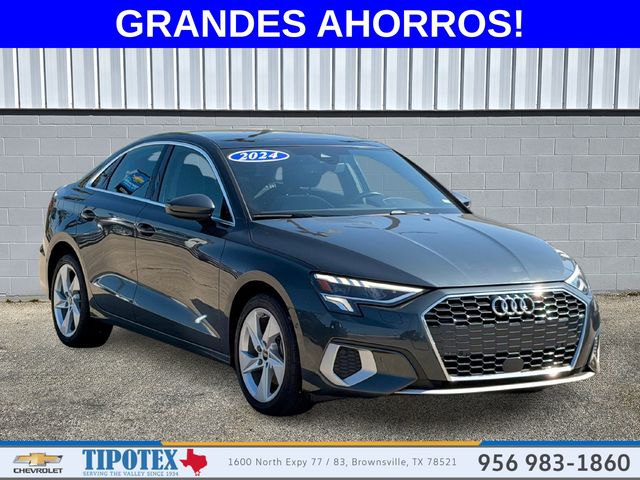 2024 Audi A3 Sedan Front-Wheel Drive 7-Speed Automatic