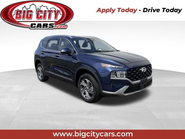 Stormy Blue 2023 Hyundai Santa Fe SUV / Crossover All-Wheel Drive 8-Speed Automatic