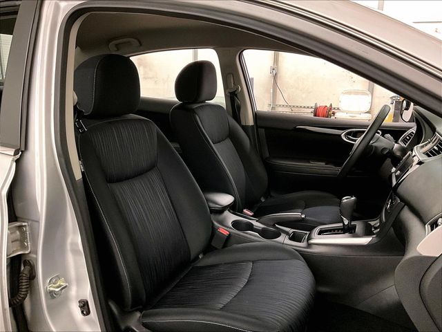 2019 Nissan Sentra SV Silver at Subaru and VW of Moon Township