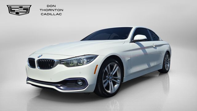 Alpine White 2018 BMW 4 Series Convertible Rear-Wheel Drive 8-Speed Automatic