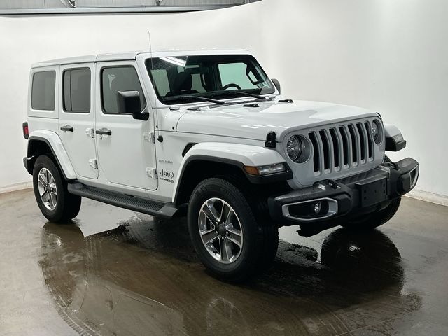 2022 Jeep Wrangler Unlimited Sahara White/off-white at Klick Lewis Buick Chevrolet