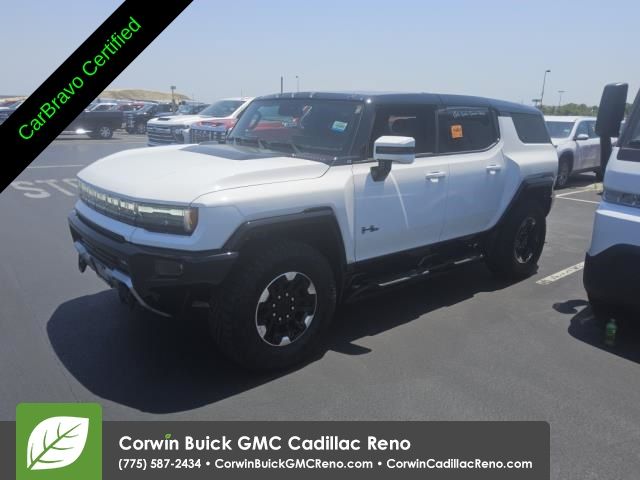 Interstellar White 2025 GMC Hummer EV SUV SUV / Crossover All-Wheel Drive 1-Speed Automatic
