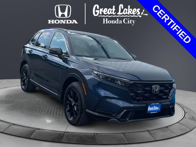 Still Night Pearl 2024 Honda CR-V Hybrid SUV / Crossover All-Wheel Drive Continuously Variable Transmission
