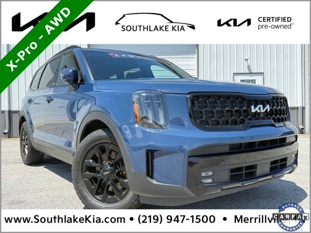 Midnight Lake Blue 2024 Kia Telluride SX-Prestige X-Pro AWD SUV / Crossover All-Wheel Drive 8-Speed Automatic
