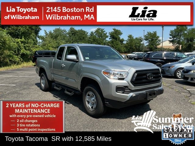 Celestial Silver Metallic 2023 Toyota Tacoma Pickup Truck Four-Wheel Drive 6-Speed Automatic
