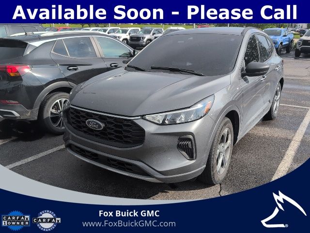 Gray Metallic 2024 Ford Escape ST-Line AWD SUV / Crossover All-Wheel Drive 8-Speed Automatic