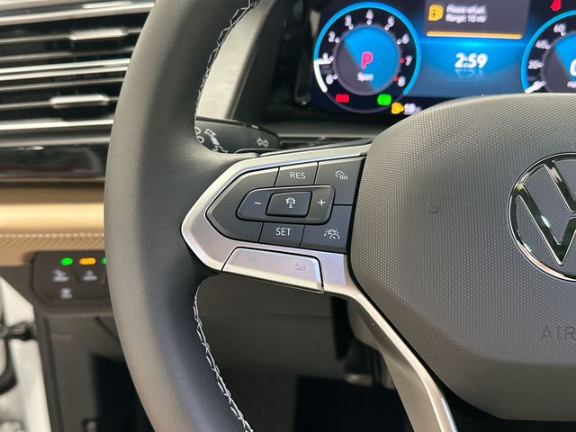 2026 Volkswagen Atlas Cross Sport 2.0T SE w/Technology White/off-white at Sutliff Volkswagen