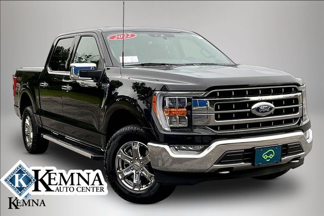Black Metallic 2022 Ford F-150 Pickup Truck Four-Wheel Drive Automatic