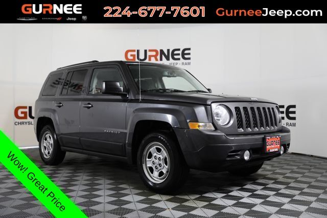 Gray (Granite Crystal Metallic Clearcoat) 2017 Jeep Patriot SUV / Crossover Front-Wheel Drive 6-Speed Automatic