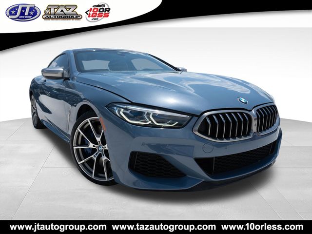 Barcelona Blue Metallic 2019 BMW 8 Series Coupe All-Wheel Drive 8-Speed Automatic