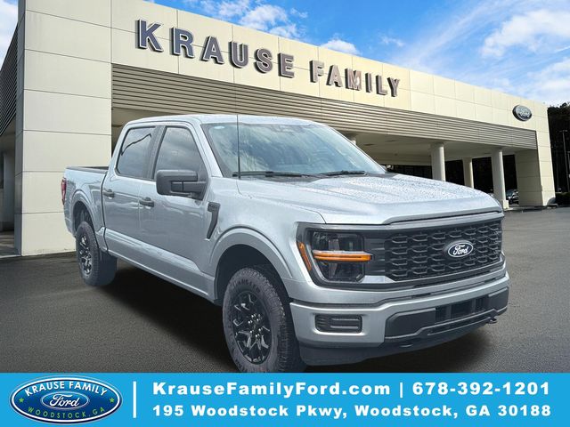 Iconic Silver Metallic 2026 Ford F-150 Pickup Truck Four-Wheel Drive Automatic