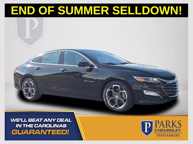 Black Metallic 2024 Chevrolet Malibu Sedan Front-Wheel Drive Continuously Variable Transmission