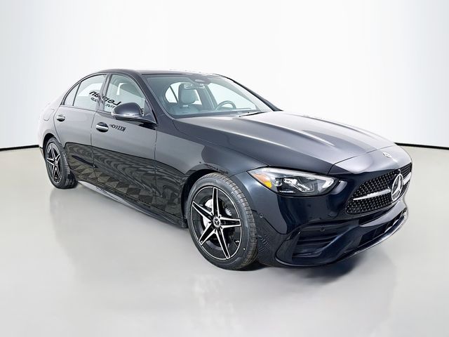Black 2024 Mercedes-Benz C-Class C 300 4MATIC Sedan All-Wheel Drive 9-Speed Automatic