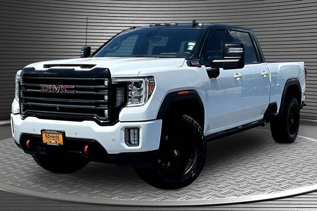 Summit White 2021 GMC Sierra 2500HD Pickup Truck Four-Wheel Drive Automatic