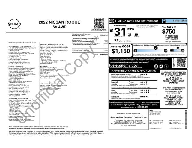 Used 2022 Nissan Rogue For Sale in Grove City, OH