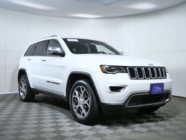 Bright White Clearcoat 2021 Jeep Grand Cherokee SUV / Crossover Four-Wheel Drive 8-Speed Automatic
