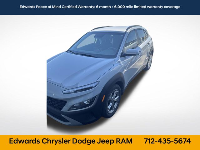 Cyber Silver 2023 Hyundai Kona SUV / Crossover Front-Wheel Drive Continuously Variable Transmission