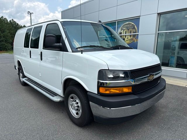 Summit White 2025 Chevrolet Express Cargo Van Rear-Wheel Drive 8-Speed Automatic